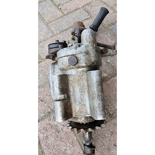 129 - A Rudge gearbox, serial number 24929, believed complete, internals condition unknown