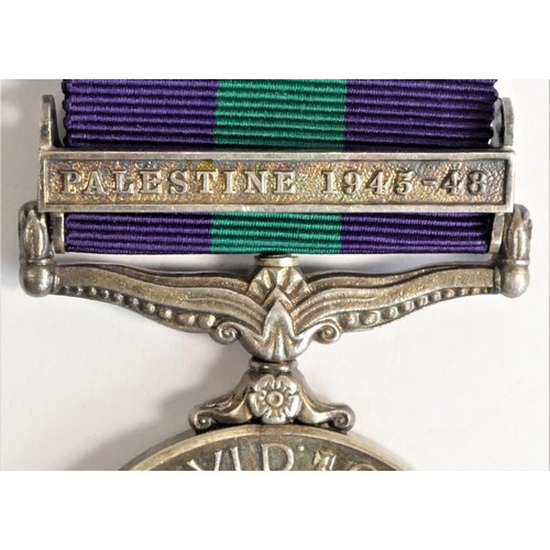 418 - A group WWII and Palestine, awarded to T.J. Prosser, five for WWII including Africa, Italy and 1939-... 