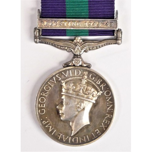 418 - A group WWII and Palestine, awarded to T.J. Prosser, five for WWII including Africa, Italy and 1939-... 