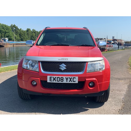 306 - 2008 Suzuki Vitara 4X4, DDiS, 1870cc. Registration number EK08 YXC. VIN number JSAJTA44V00207511. En... 