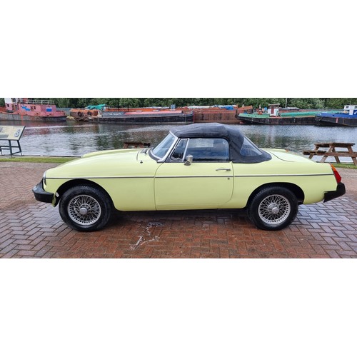 318 - 1977 MGB Roadster, 1798cc. Registration number PBB 171R (see text). Chassis number GHN5 42921G. Engi... 