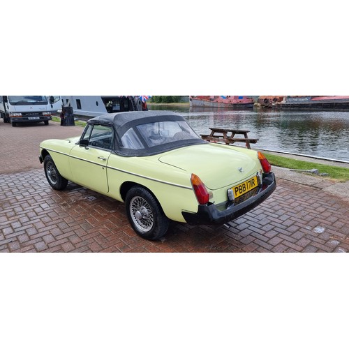 318 - 1977 MGB Roadster, 1798cc. Registration number PBB 171R (see text). Chassis number GHN5 42921G. Engi... 