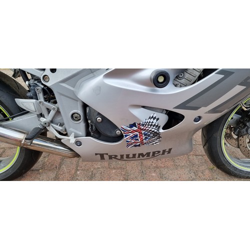622 - 2001 Triumph TT600, 599cc. Registration number KE51 VYY. Frame number SMTTH810SY1114670. Engine numb... 
