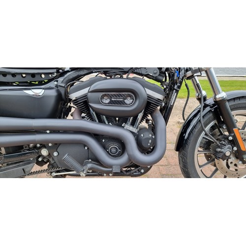534 - 2009 Harley Davidson XL883R Sportster, 1200cc. registration number AV09 VWX. Frame number 5HD4CS2129... 