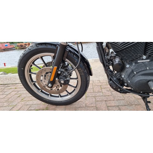 534 - 2009 Harley Davidson XL883R Sportster, 1200cc. registration number AV09 VWX. Frame number 5HD4CS2129... 