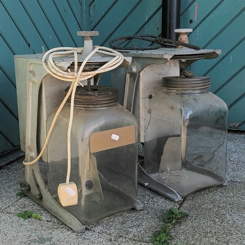24 - A pair of mid 20th Century electric butter churns by Bliss, model E75. (2)
