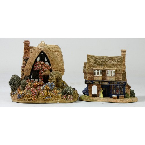 A collection of six Lilliput Lane models, consisting of 