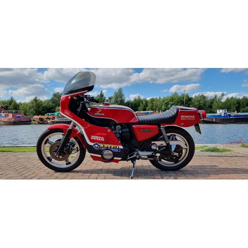 472 - 1980 Honda Britain CB750 F2 Phil Read Replica, 736cc. Registration number AVH 415V. Frame number CB7... 
