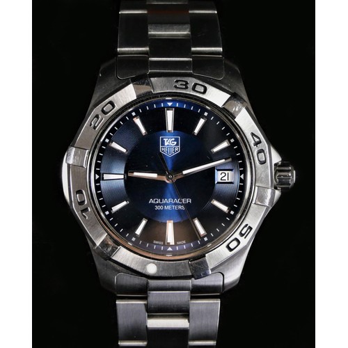 Tag Heuer Aquaracer 300 meters a gentleman s stainless steel