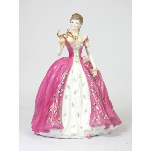 162 - Royal Worcester bone china figurines, to include 'The Princess Of Tara' Ltd edition 847/7500 with ce... 