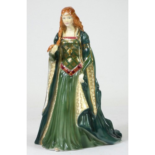 162 - Royal Worcester bone china figurines, to include 'The Princess Of Tara' Ltd edition 847/7500 with ce... 