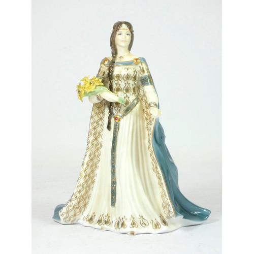 163 - Royal Worcester bone china figurines, to include 'Christina' Coronation Ball, Ltd edition 307/7500 w... 