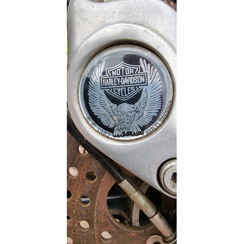 601 - 1977 Harley Davidson XLCR1000, 998cc. Registration number EKR 254T. Frame number 7F25772H8. Engine n... 