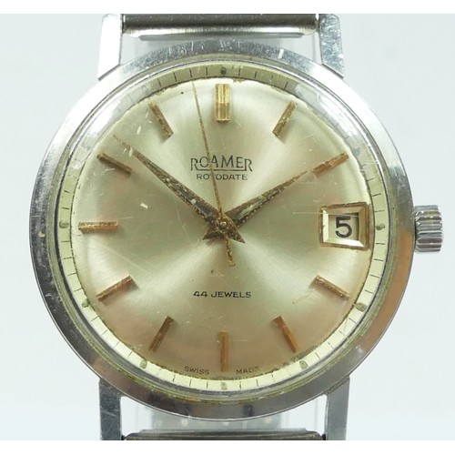 Roamer Rotodate, a stainless steel automatic date gentleman's ...