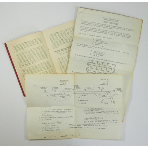 136 - A London Midland and Scottish Railway Company Train Signalling Regulations booklet, 1st January 1933... 