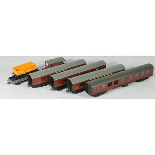 157 - Two Hornby OO gauge loco and tenders, 46245 in BR maroon livery and a 2300 in LMS maroon livery, tog... 