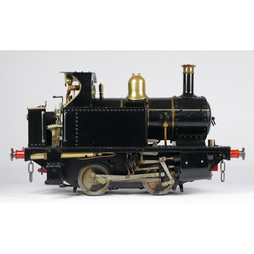 175 - A 3.5 inch gauge large boiler 0-4-0 tank locomotive 'TICH', believed from Reeves Casting's and to LB... 