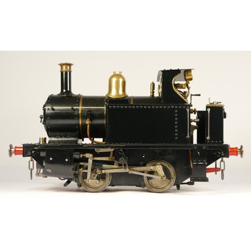 175 - A 3.5 inch gauge large boiler 0-4-0 tank locomotive 'TICH', believed from Reeves Casting's and to LB... 