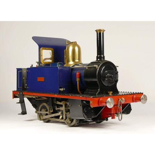 176 - A 3.5 inch gauge small boiler 0-4-0 tank locomotive 'TICH', believed from Reeves Casting's and to LB... 