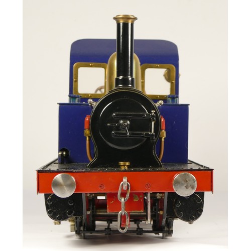 176 - A 3.5 inch gauge small boiler 0-4-0 tank locomotive 'TICH', believed from Reeves Casting's and to LB... 