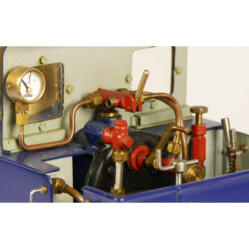 176 - A 3.5 inch gauge small boiler 0-4-0 tank locomotive 'TICH', believed from Reeves Casting's and to LB... 