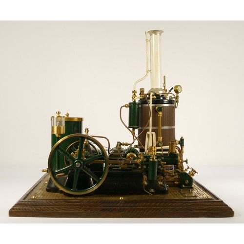 181 - A well constructed gas fired York Bolton Mill Engine Plant by Vision Engineering, Serial No.00350, t... 