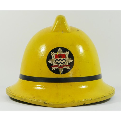 246 - A London Fire Brigade helmet, made by Cromwell, size medium.