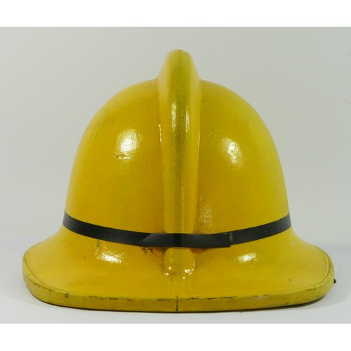 246 - A London Fire Brigade helmet, made by Cromwell, size medium.