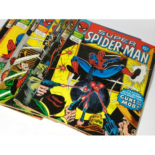 261 - Nine Marvel Spider-Man Pocket Book graphic novels, issue #1, #2, #3, #4, #5, #6, #8, #15 and #16, th... 