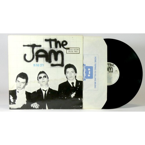 297 - Four The Jam vinyl LPs, The Jam - In The City (polydor super 2383447), The Jam - Setting Sons (pold ... 