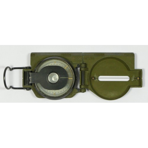 419 - A U.S. Army filed compass by The Lionel Corporation, N.Y., 10-51.