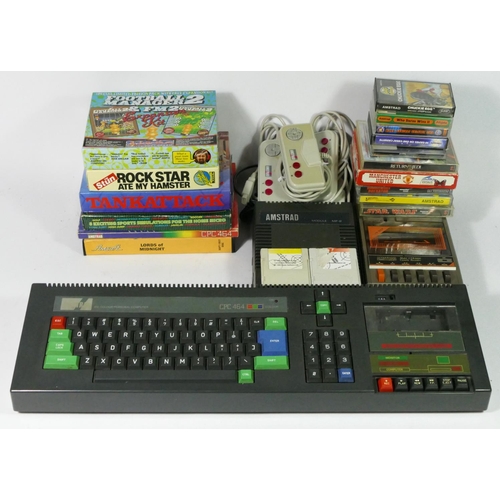 468 - An Amstrad CPC 464 (serial No, 28439-91-01), Amstrad module MP-2, manual and Amstrad Model CTR 6600 ... 