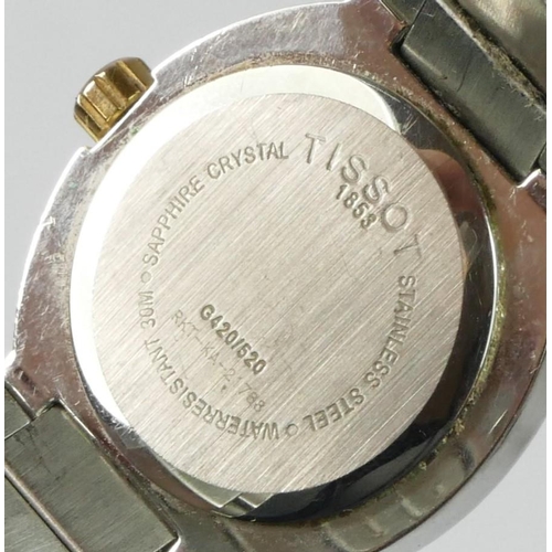 177 - Tissot 1853, a stainless steel quartz ladies wristwatch, 24mm