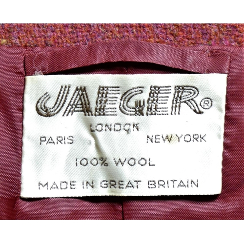37 - A collection of jackets to include a Jaeger red jacket size 10, Marlbeck cerise jacket size 10, DM G... 