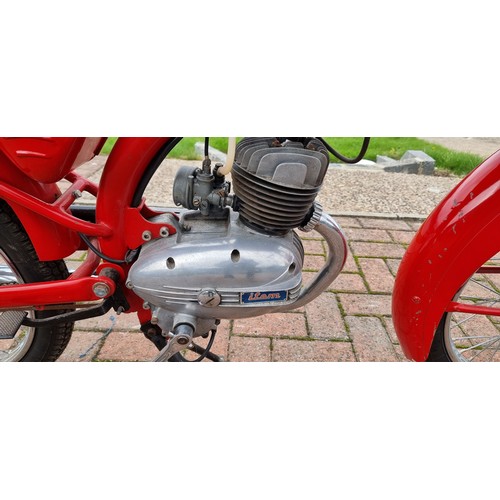 489 - c. late 1950's/early 1960's Itom Sports 50cc. Registration number not registered. Frame number IOM *... 