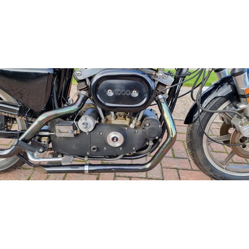 535 - 1977 Harley Davidson XLCR 1000, 998cc. Registration number not registered. Frame number YF00888H7. E... 