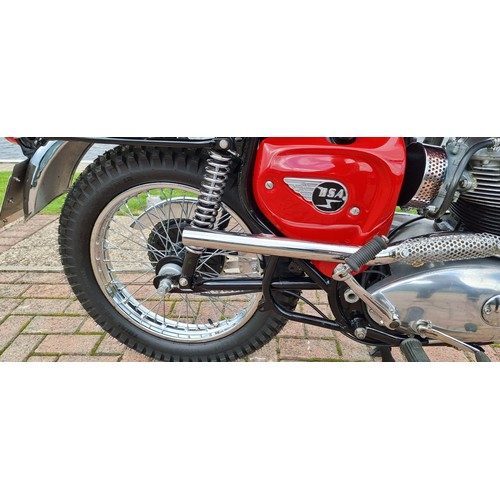 500 - 1966 BSA Hornet, 650cc. Registration number AVG 802D. Frame number A65HA-8887. Engine number A65HA 8... 