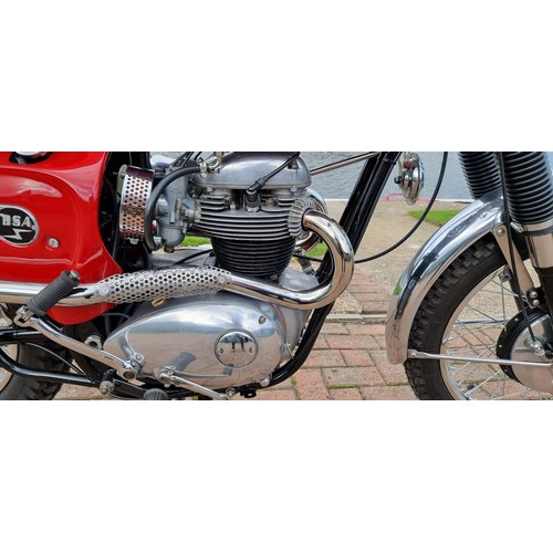 500 - 1966 BSA Hornet, 650cc. Registration number AVG 802D. Frame number A65HA-8887. Engine number A65HA 8... 