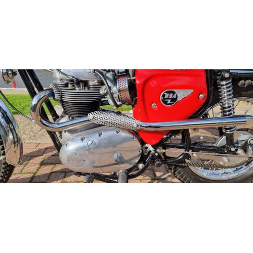 500 - 1966 BSA Hornet, 650cc. Registration number AVG 802D. Frame number A65HA-8887. Engine number A65HA 8... 