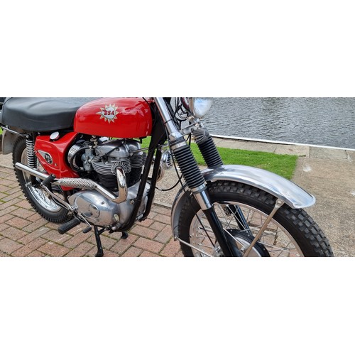 500 - 1966 BSA Hornet, 650cc. Registration number AVG 802D. Frame number A65HA-8887. Engine number A65HA 8... 