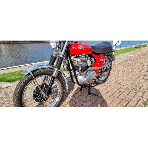 500 - 1966 BSA Hornet, 650cc. Registration number AVG 802D. Frame number A65HA-8887. Engine number A65HA 8... 