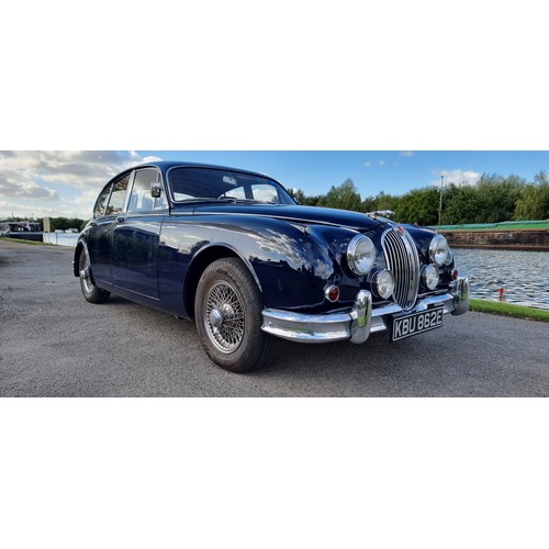 421 - 1967 Jaguar Mk II, 3.4, 3442cc. Registration number KBU 862E. Chassis number 171223D/N. Engine numbe... 
