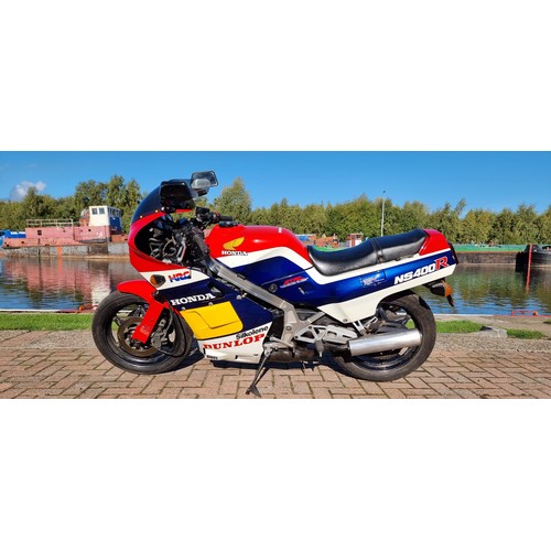 528 - 1985 Honda NS400RF, 399cc. Registration number C140 VKV. Frame number NC19-2001137. Engine number NC... 