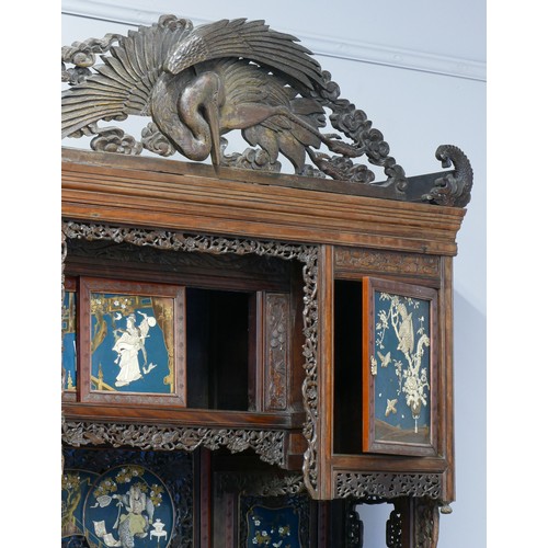 19th Century Japanese Shibayama Cabinet - Ref.73955