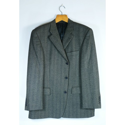 166 - A men's 'Magee' dark brown, wool jacket, size 44