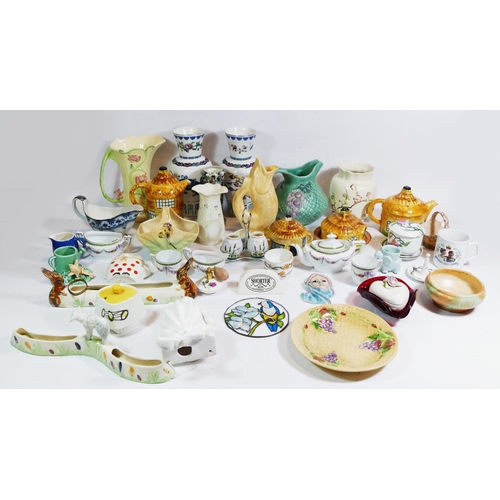 A collection of mid 20th century ceramics, makers to include Shorter