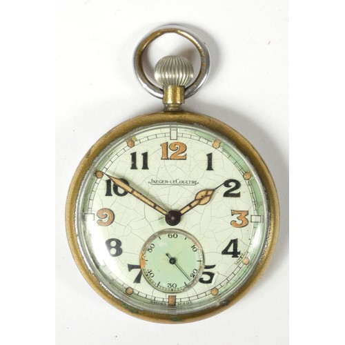 Jaeger LeCoultre a British Military open face pocket watch