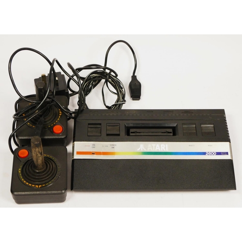 112 - An Atari 2600 (serial No 583904), with power cable and two joysticks

To be sold on behalf on Monkey... 