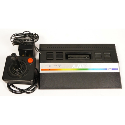 113 - An Atari 2600 (serial No 496509), with power cable and joystick

To be sold on behalf on Monkey Worl... 