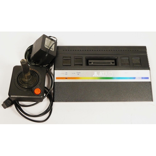 114 - An Atari 2600 (serial No 181302), with power cable and joystick

To be sold on behalf on Monkey Worl... 